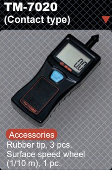 Digital Tachometer TM-7020 (Contact Type)